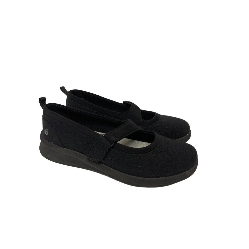 Clarks Cloudsteppers Black Mary Jane Comfort Cushion Insole Women's Size 8.5